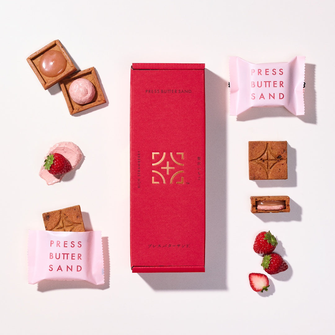 バターサンド〈贅沢いちご〉5個入