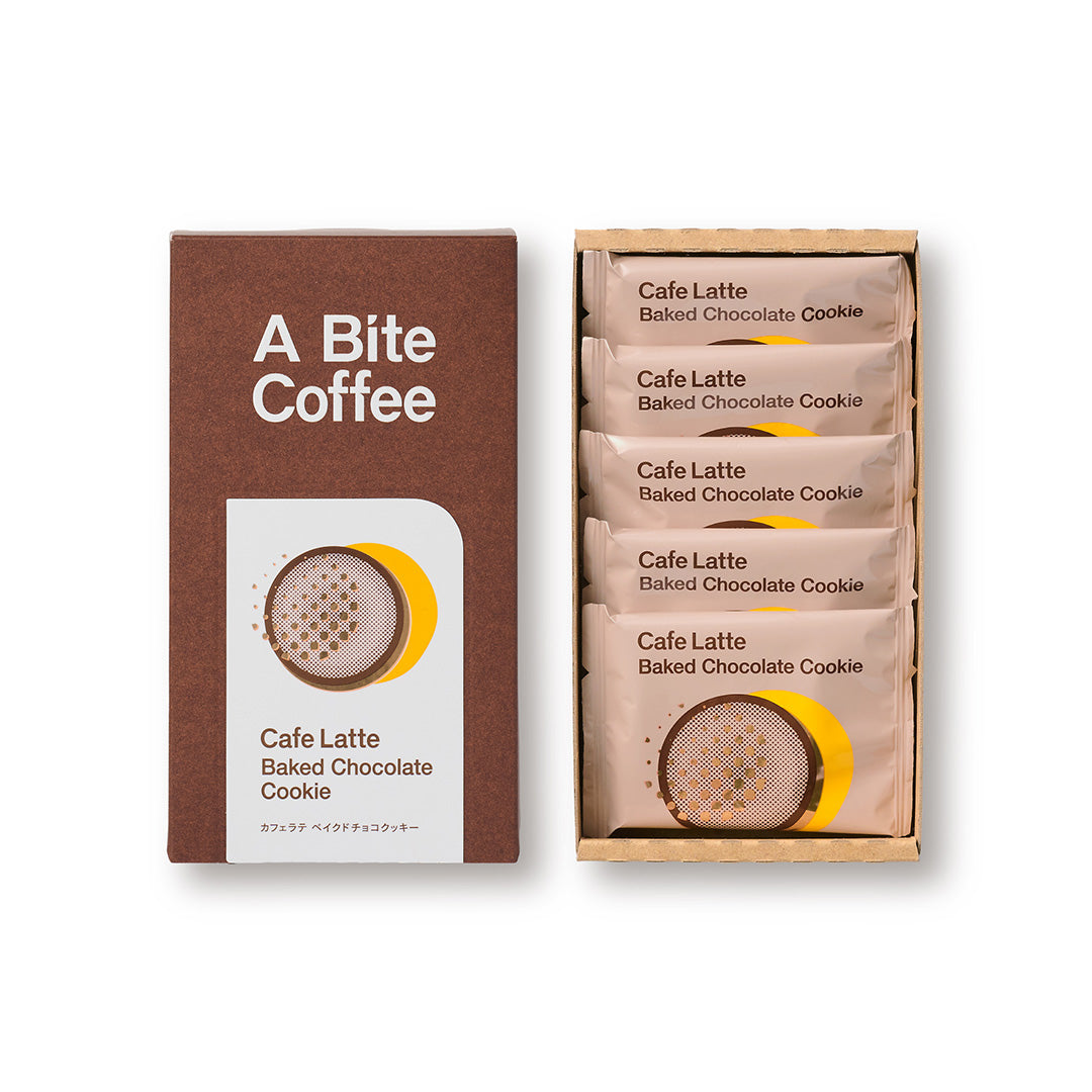 カフェラテ ベイクドチョコクッキー 5個入