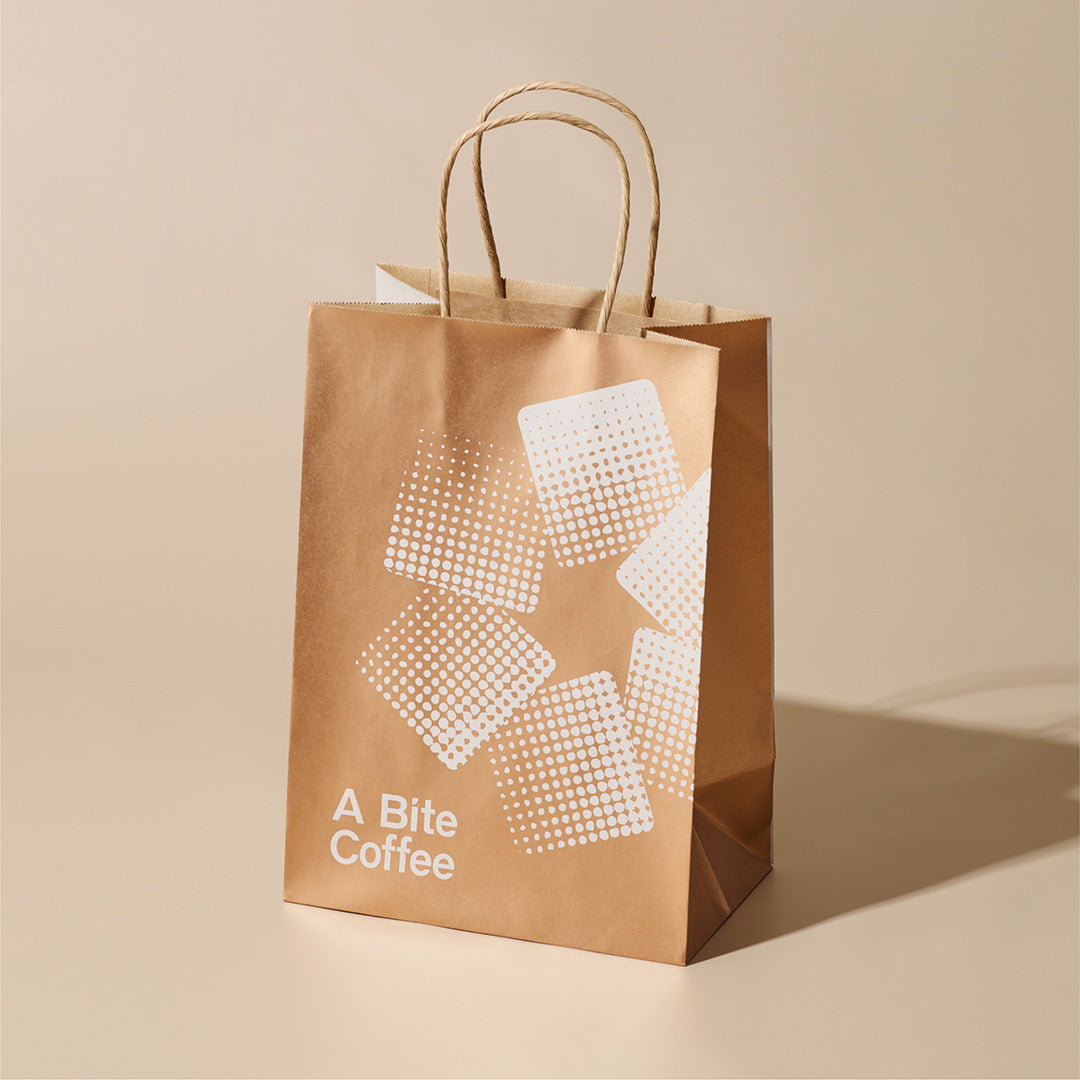A Bite Coffee 紙手提げ袋(M)