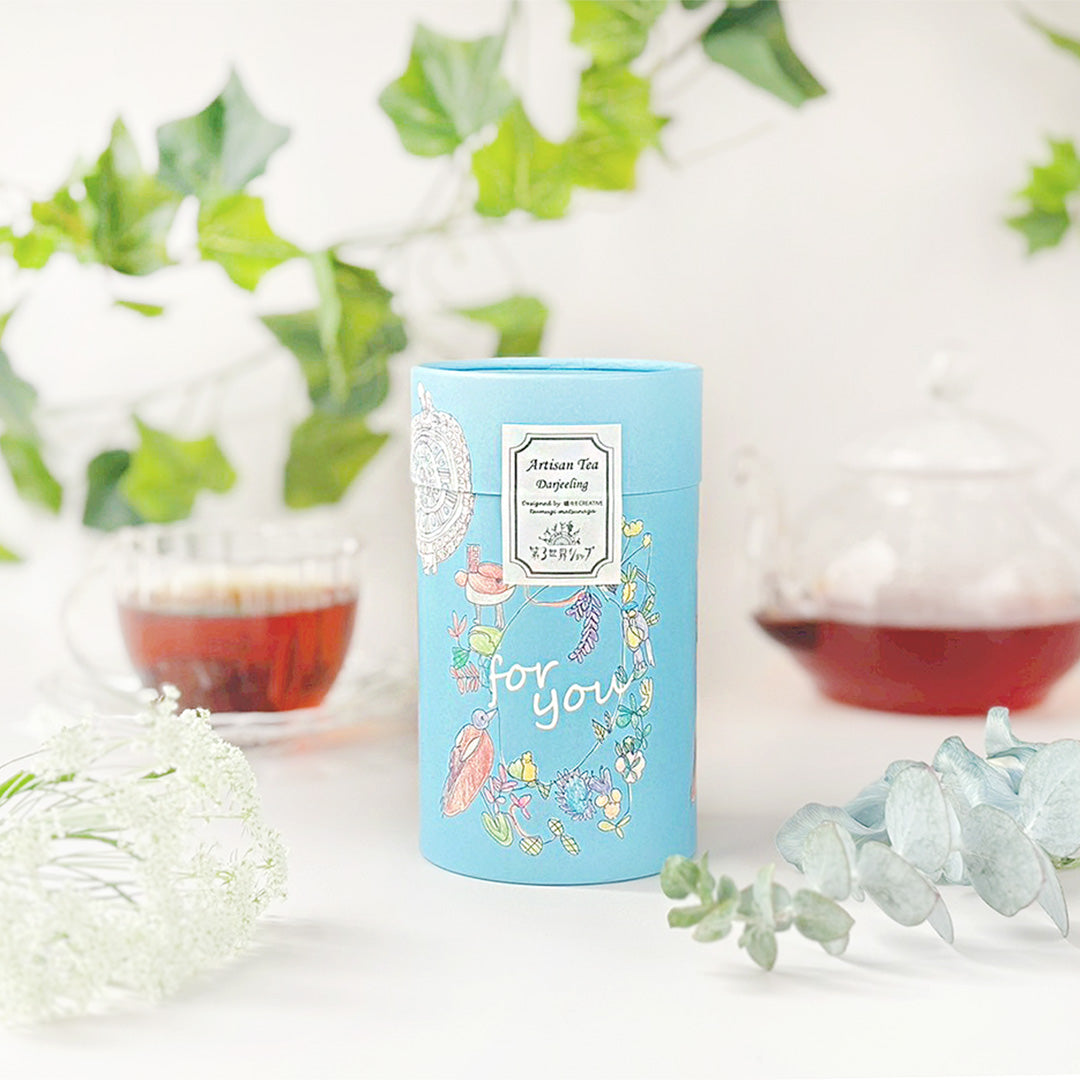 【第3世界ショップ】Artisan Tea Darjeeling とりたちのリース