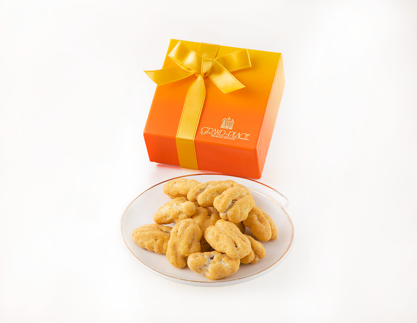 【グランプラス】ペカンナッツショコラ キャラメル BOX90g