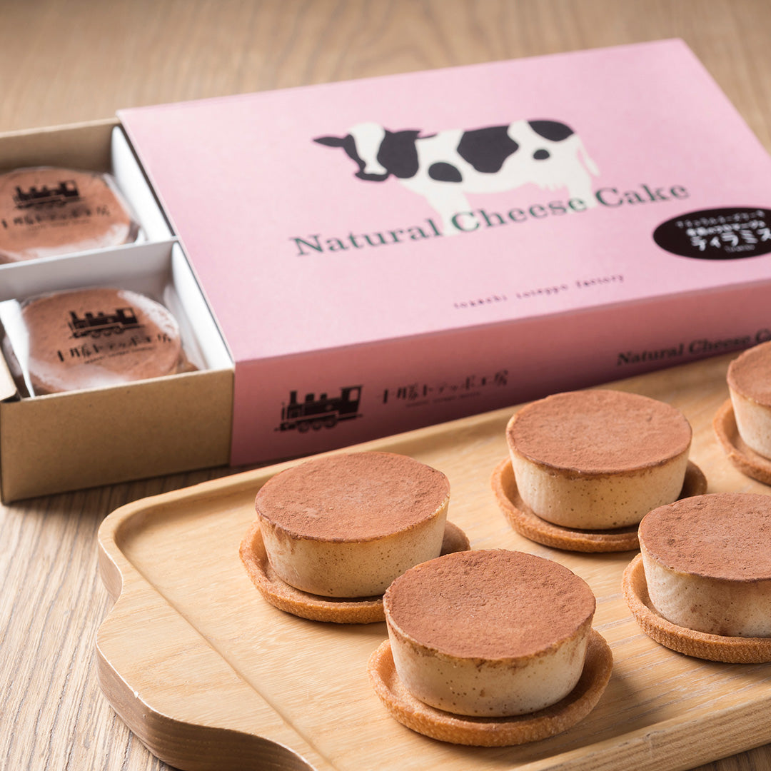 【十勝トテッポ工房】ナチュラルチーズケーキ ティラミスフロマージュ(6個入)