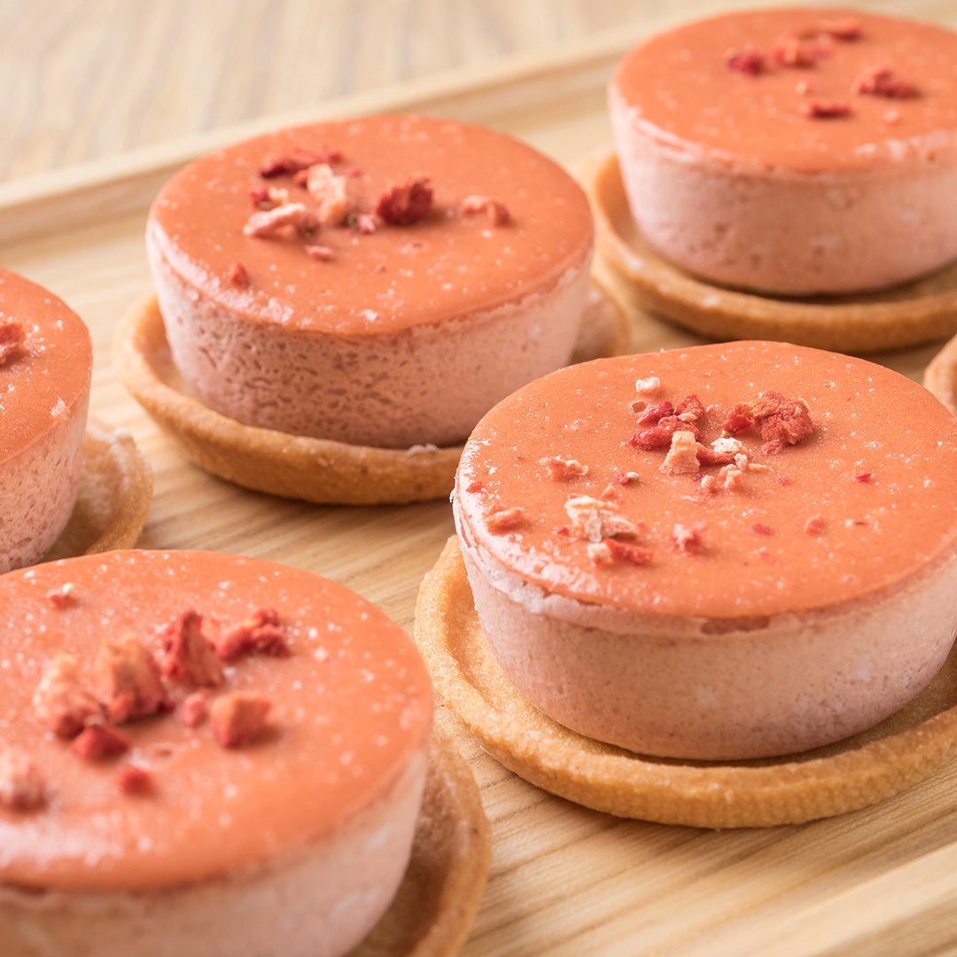 【十勝トテッポ工房】ナチュラルチーズケーキ いちごミルクフロマージュ(6個入)