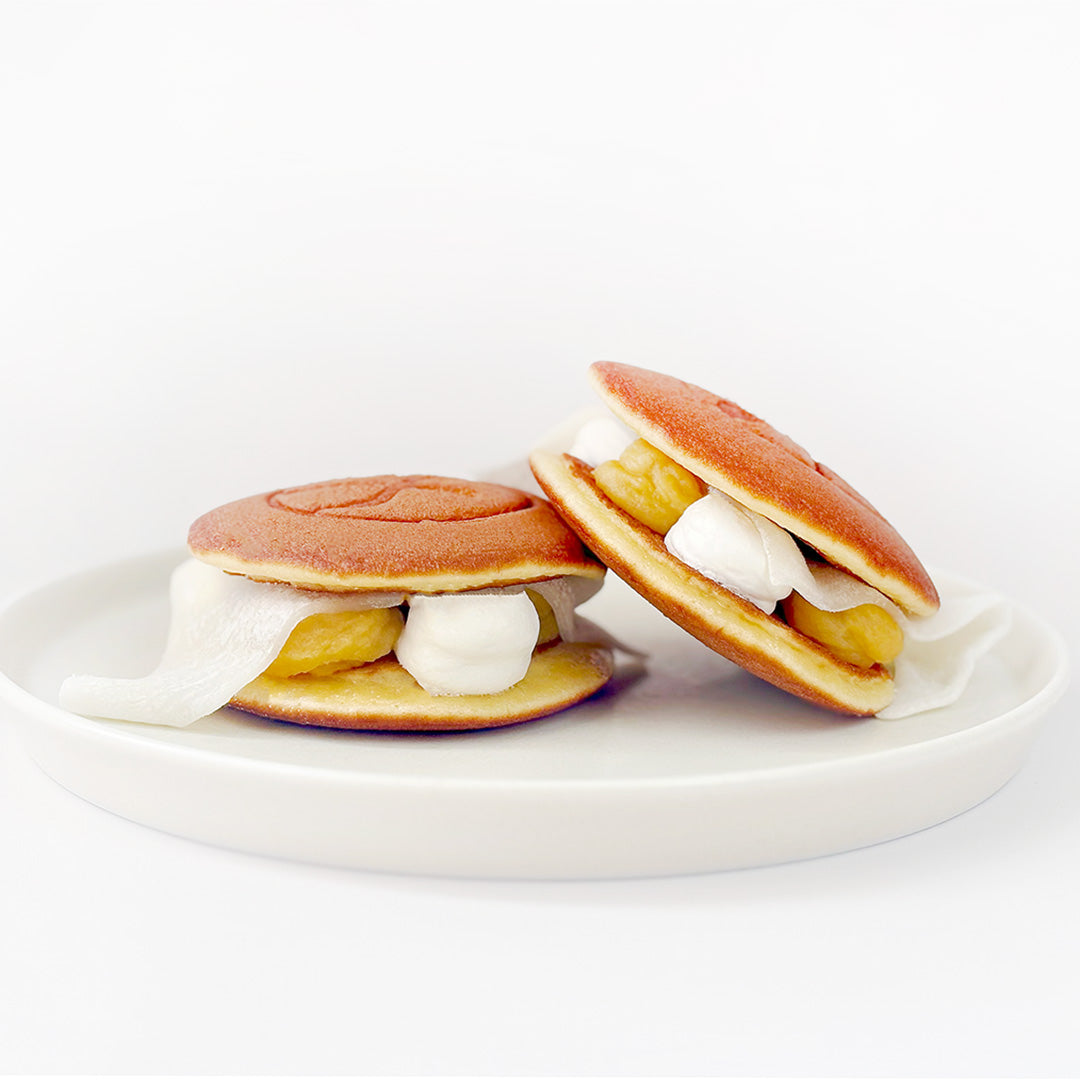 【フランダースフリッツ】羽二重餅 焼き芋クリーム生どら焼き 5個セット