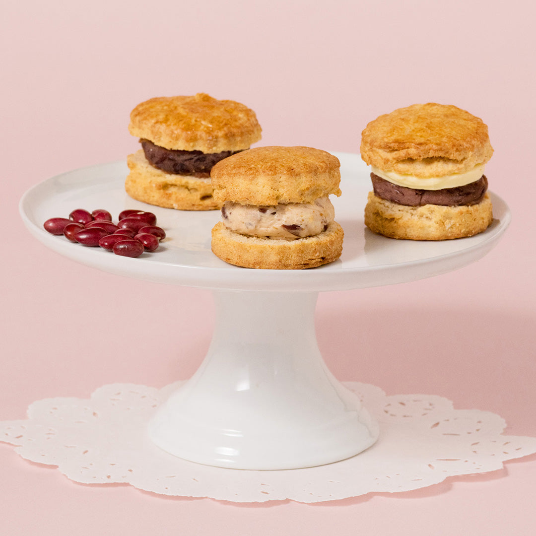 【an and an】あんバタースコーンサンド 小豆 6個入り