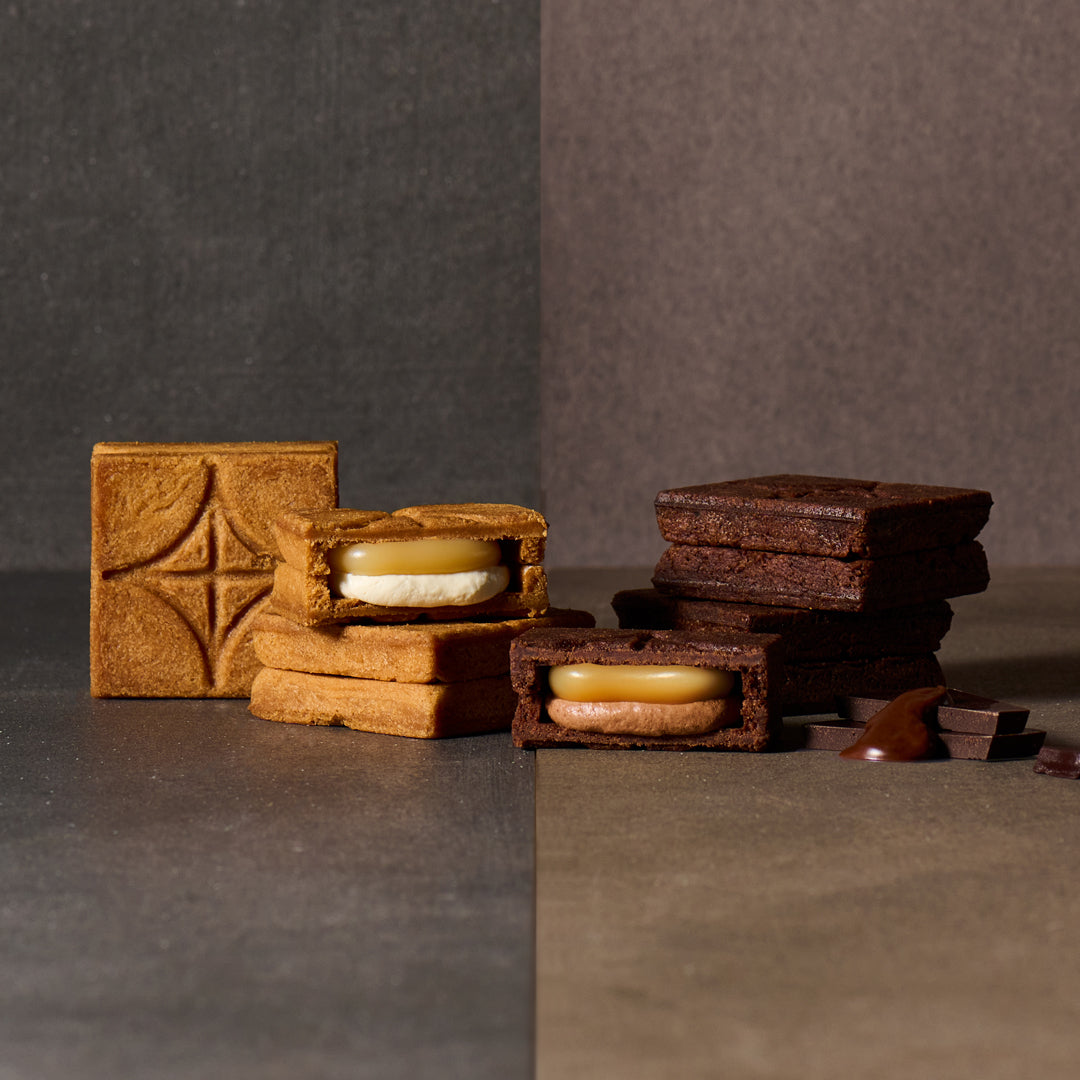 【季節限定デザイン】バターサンド2種セット贈り物〈チョコレート〉10個入