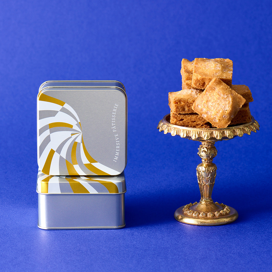 しろいし洋菓子店のミニクッキー缶~ガレットブルトンヌ~