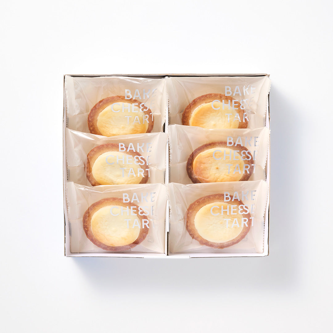 チーズタルト6P BOX〈オリジナルチーズタルト6個〉