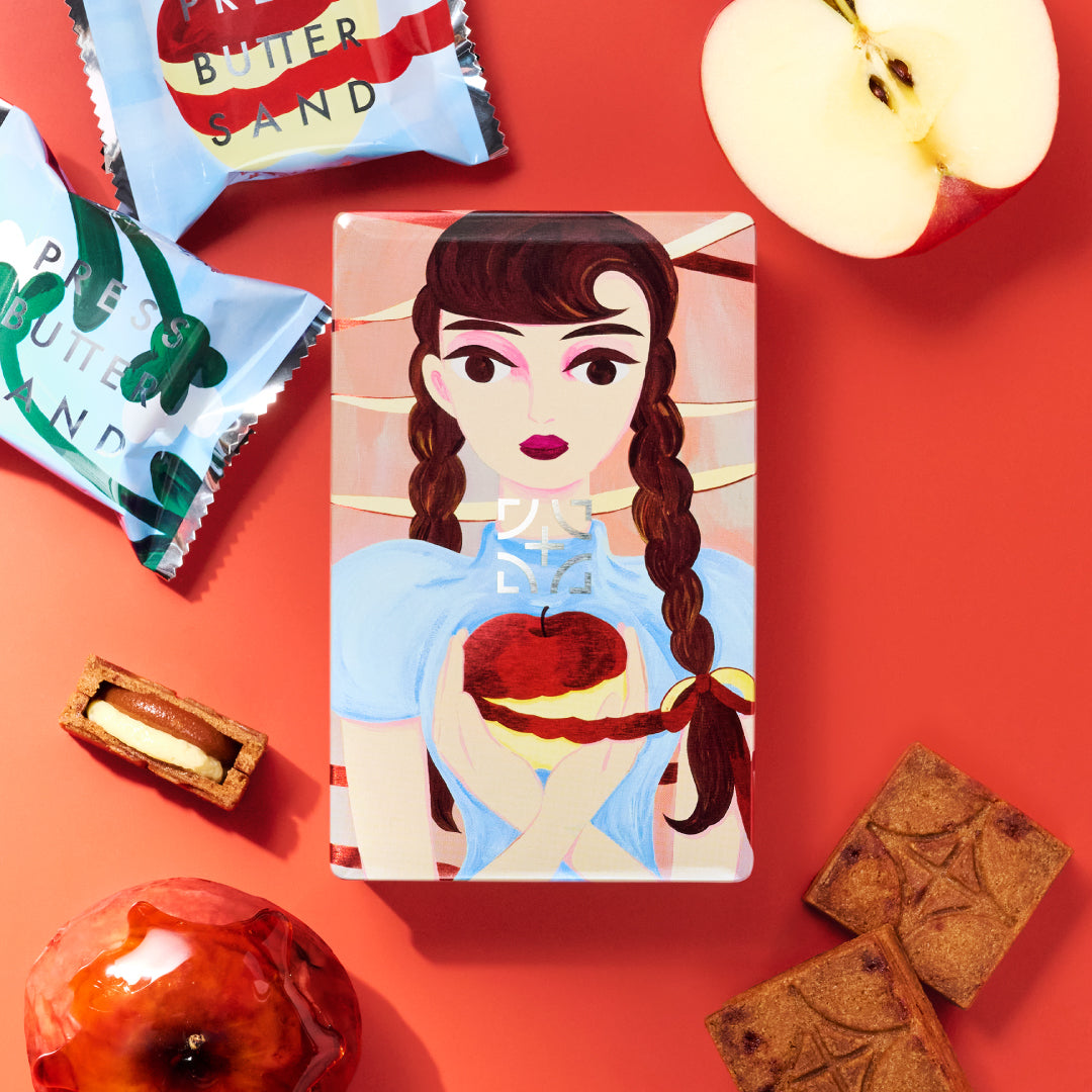 バターサンド〈林檎のキャラメリゼ〉4個入