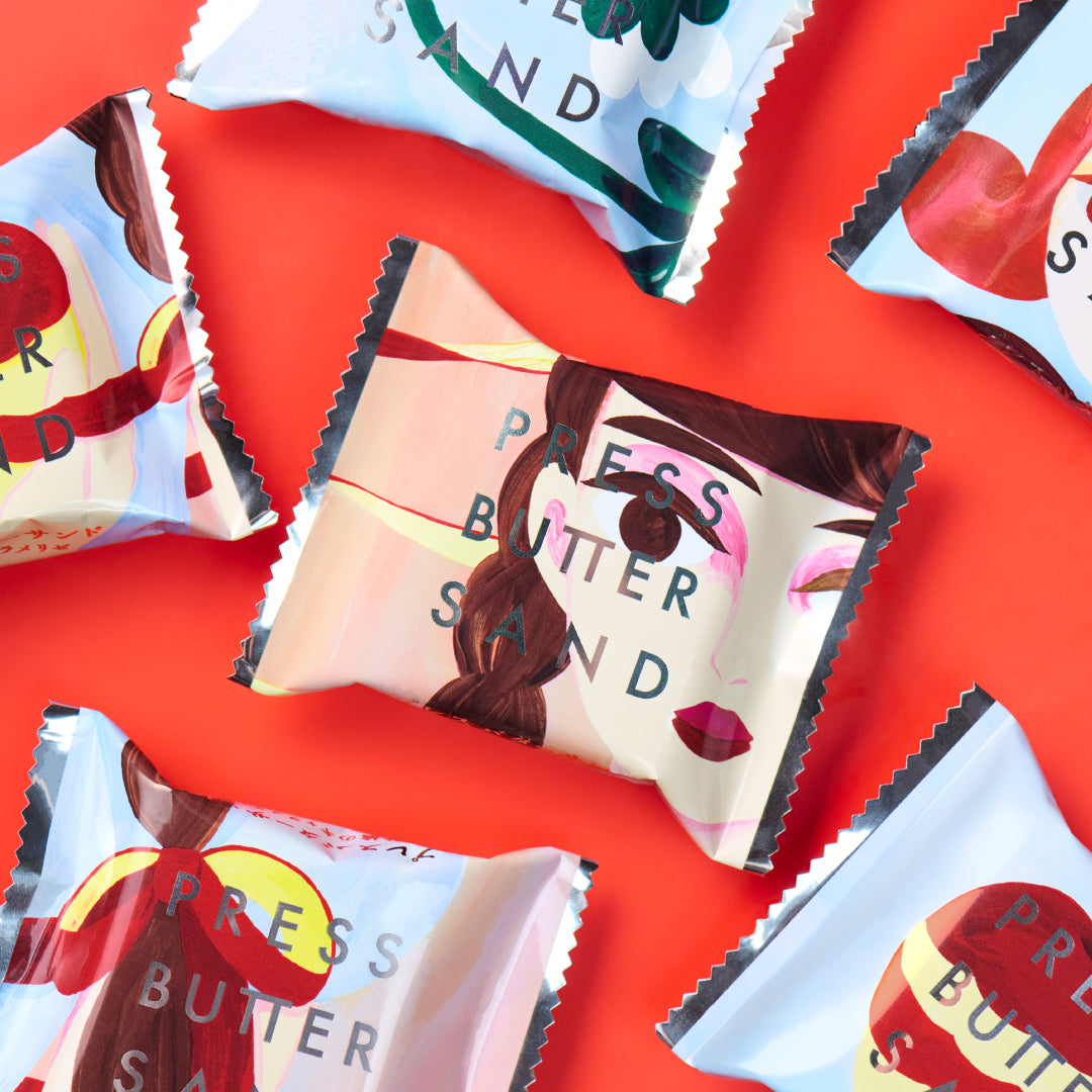 バターサンド〈林檎のキャラメリゼ〉4個入