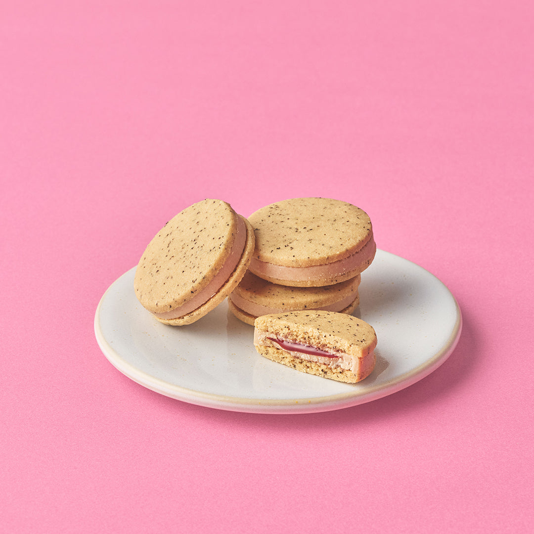 ティーショコラサンド{アールグレイラズベリー}4個入