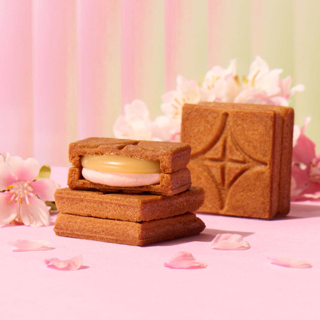【季節限定デザイン】バターサンド3種セットボックス〈贅沢いちご・桜〉15個入