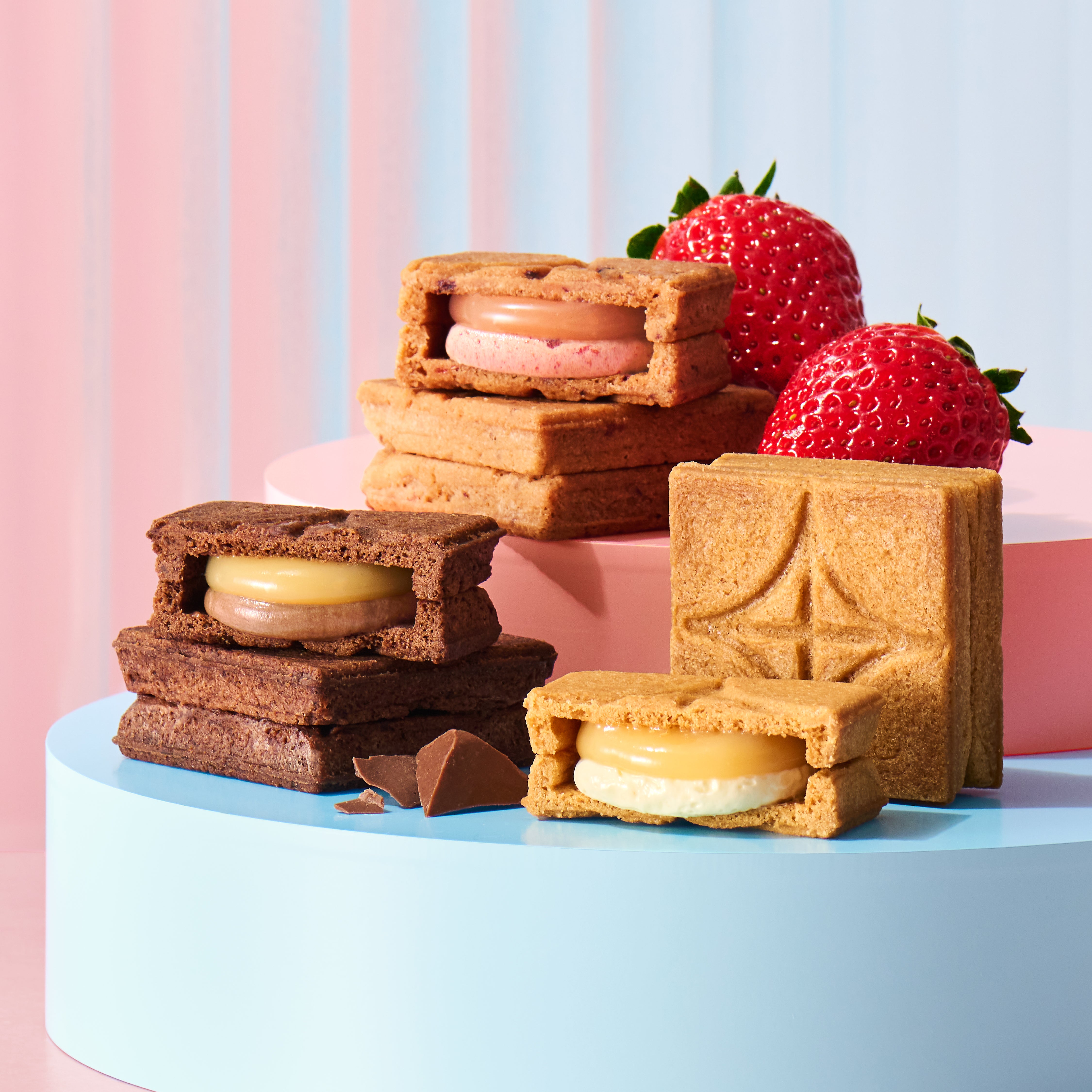 バターサンド食べ比べセット〈贅沢いちご〉6個入 限定パッケージ