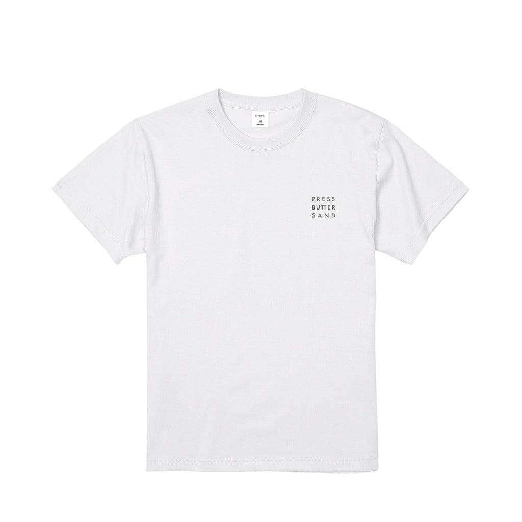 PRESS BUTTER SAND ロゴオリジナルTシャツ2