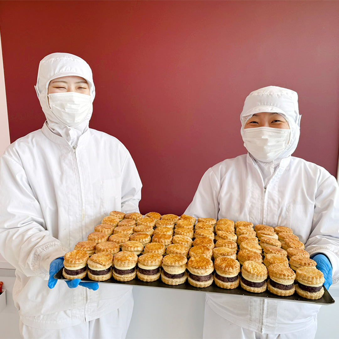 【an and an】あんバタースコーンサンド 小豆 6個入り