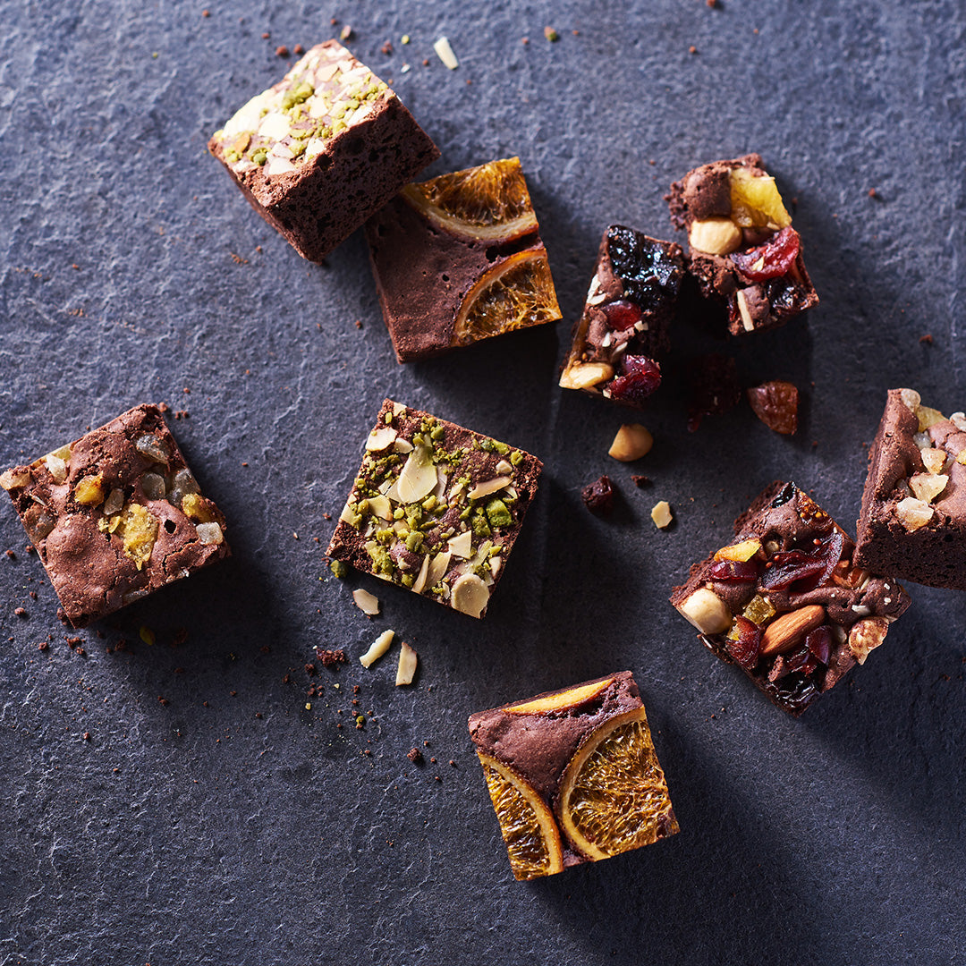 【ホシフルーツ】ナッツとドライフルーツの贅沢ブラウニー 6個