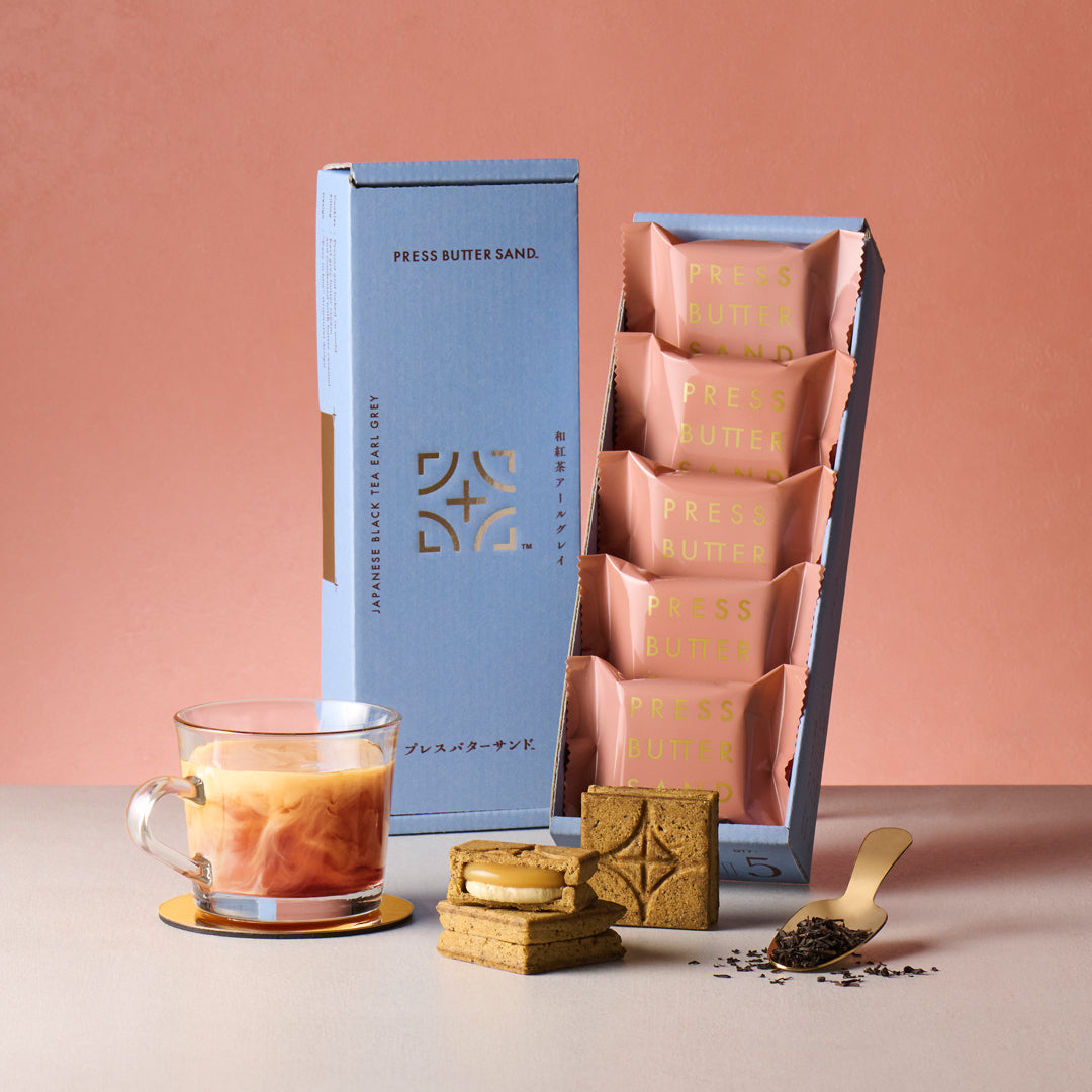 バターサンド〈和紅茶アールグレイ〉5個入