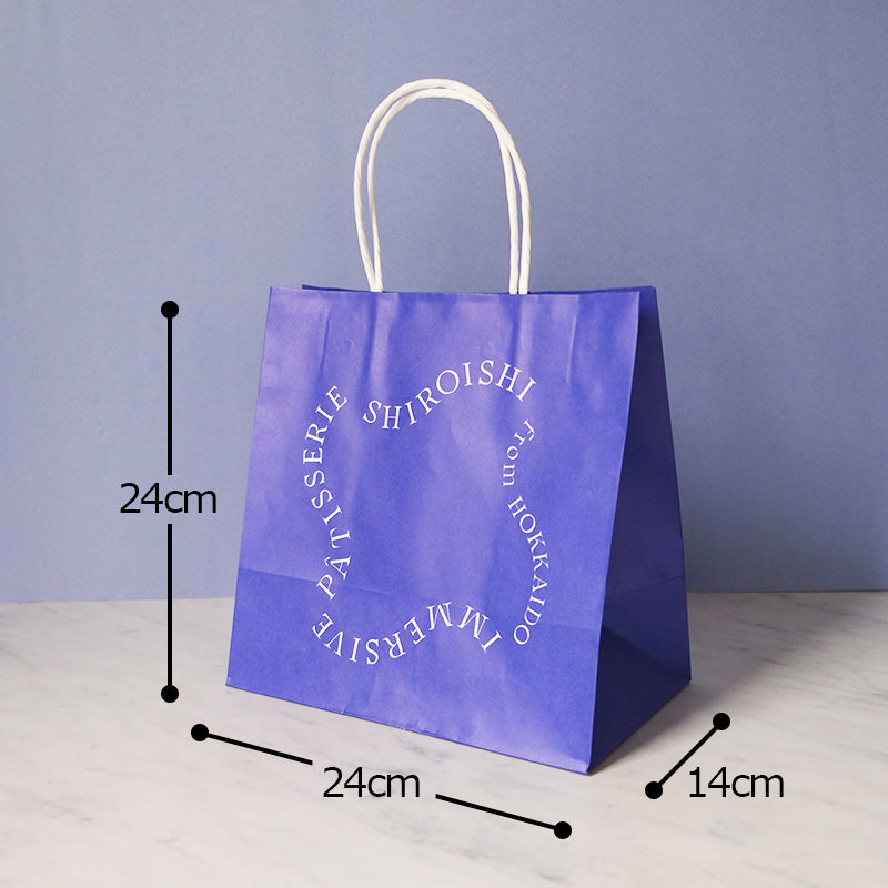 しろいし洋菓子店 紙手提げ袋