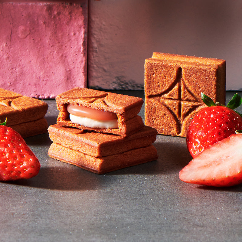 バターサンド〈あまおう苺〉9個入