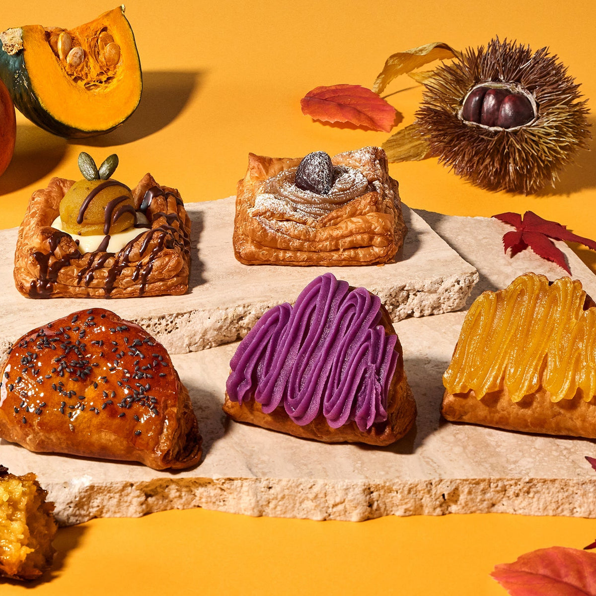 いも RINGO】9/1（月）より順次販売／〈芋・栗・かぼちゃ〉パイ