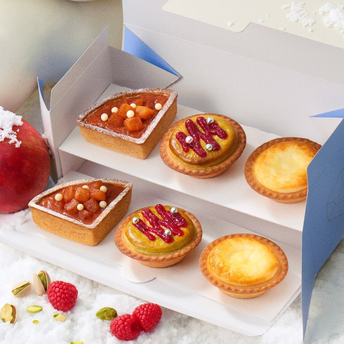 ⑪大量　チップスター　ブルーベリーのタルト　お菓子　まとめ売り　ピザポテト BAKE CHEESE TART】12/1（月）発売「BAKEホリデーBOX」〜「アップル