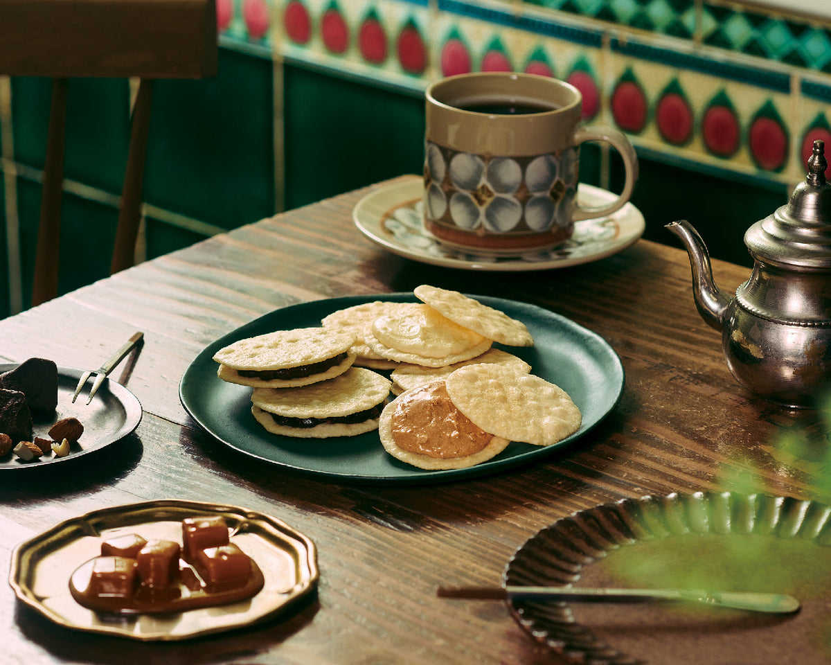 【PRESS BUTTER SAND × トーキョー煎餅】PRESS BUTTER SANDでのお買い物で、トーキョー煎餅を楽しめる割引クーポンをプレゼント！