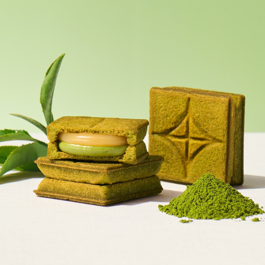 バターサンド〈宇治抹茶〉9個入 | ベイク オンライン