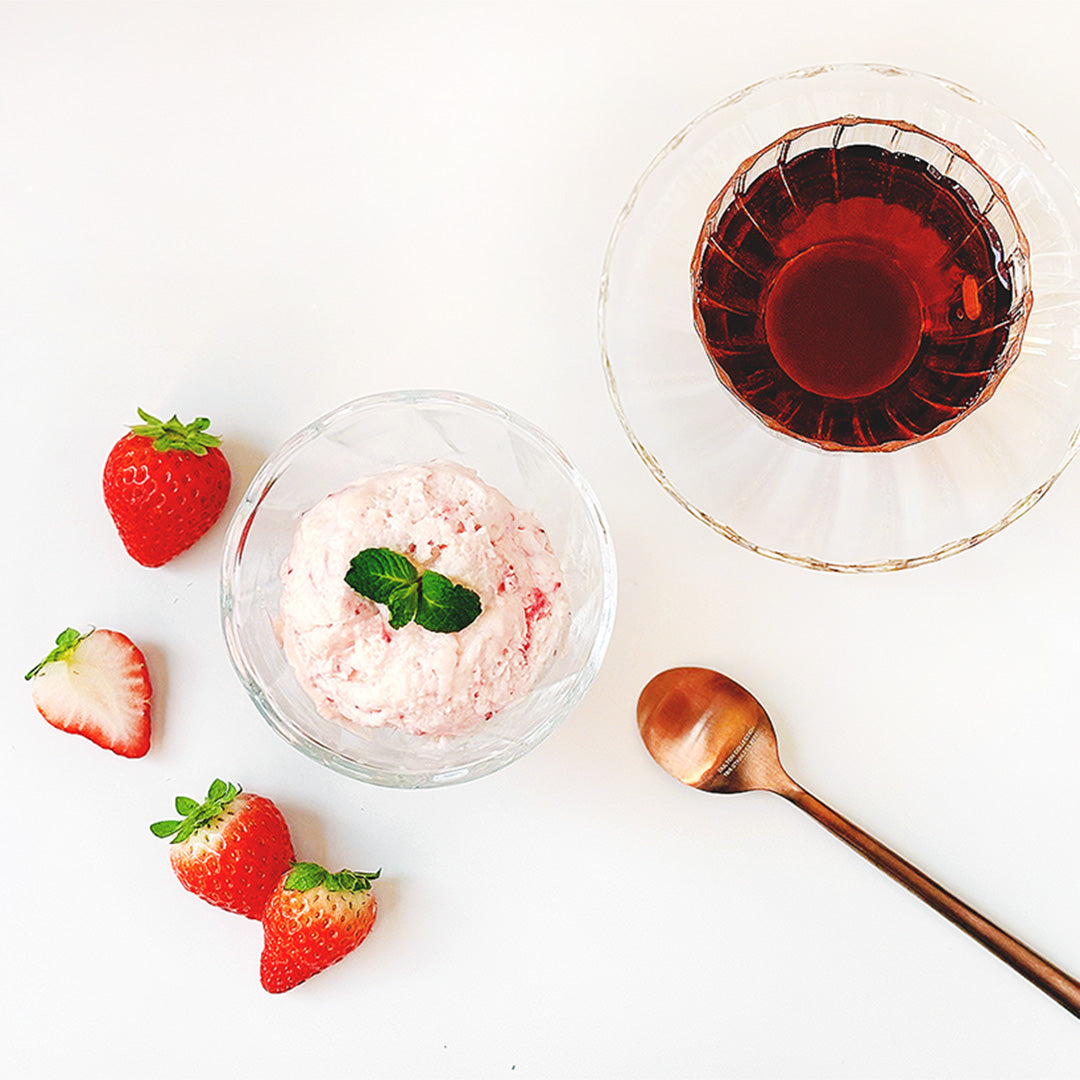 【スイートオーケストラ】かご盛苺のレアチーズAGO