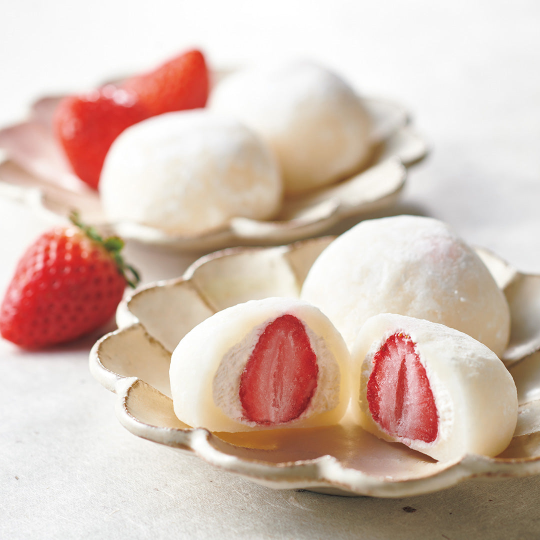 【ホシフルーツ】あまおうのクリームいちご大福 fuwaru