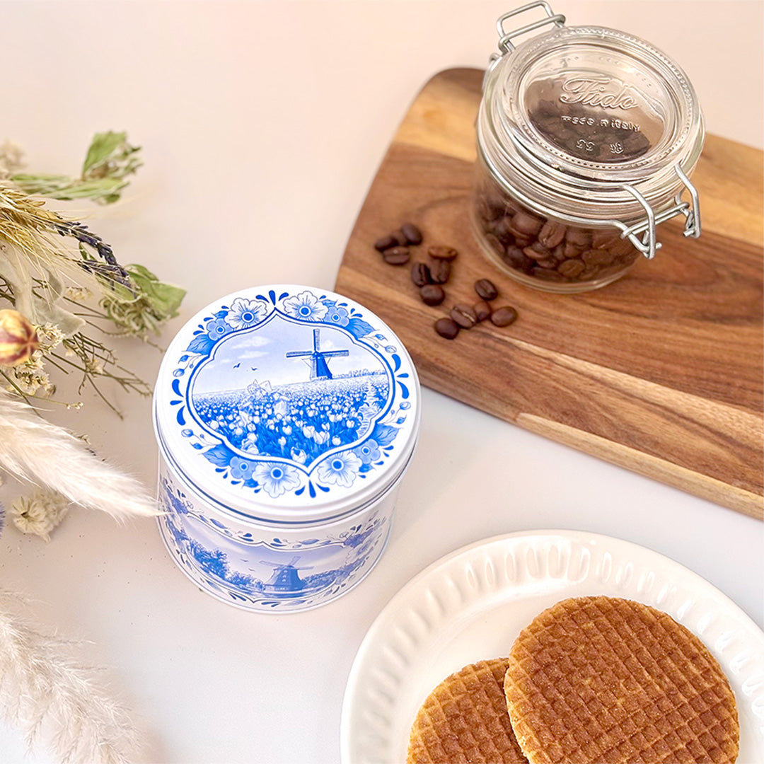 【ホーランドワッフル】ストループワッフル 缶入り