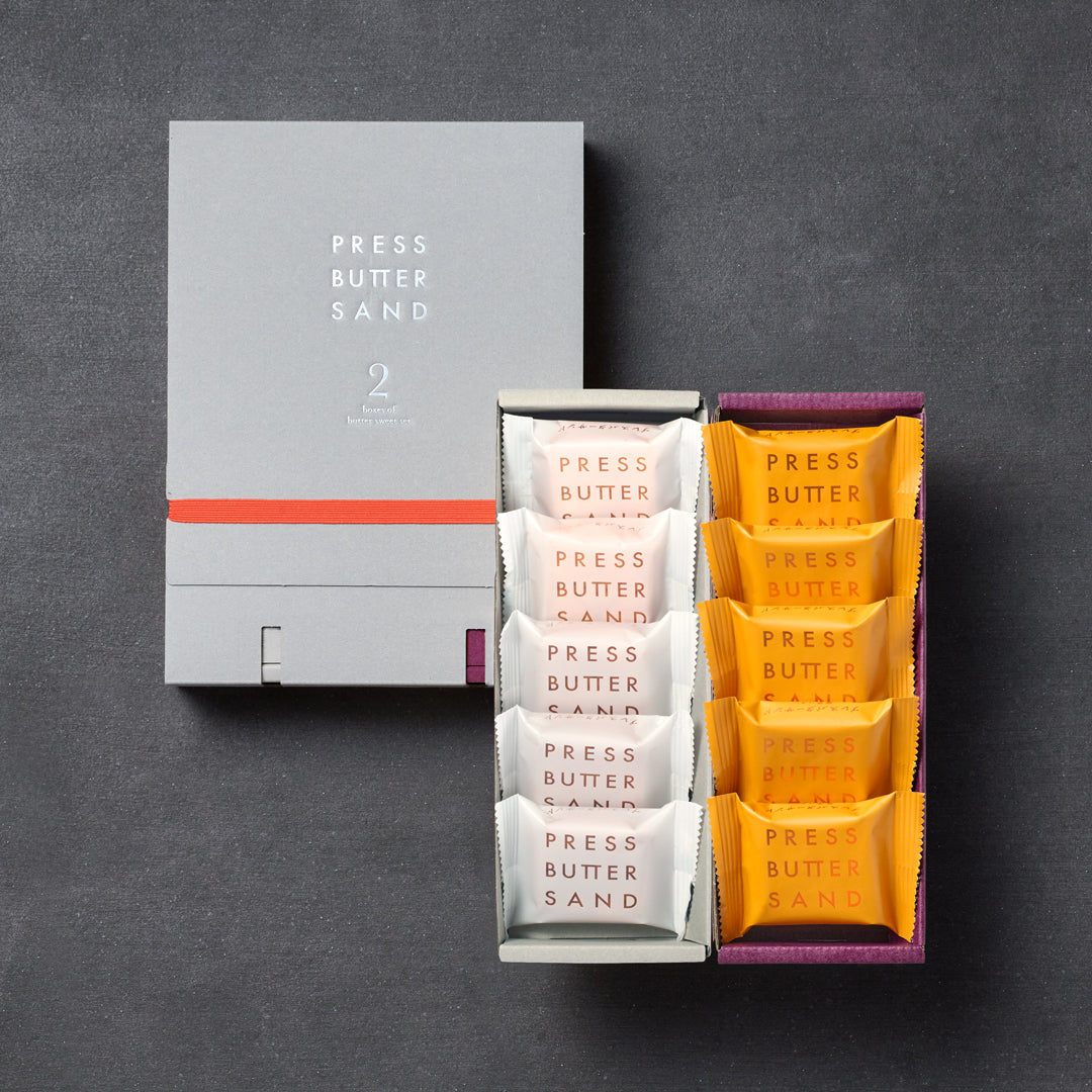 バターサンド2種セット贈り物〈蜜芋バター〉10個入