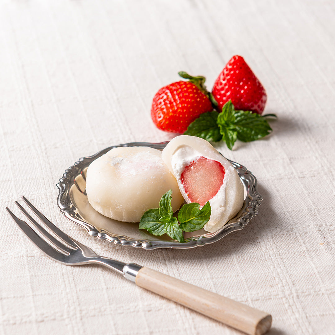 【ホシフルーツ】あまおうのクリームいちご大福 fuwaru