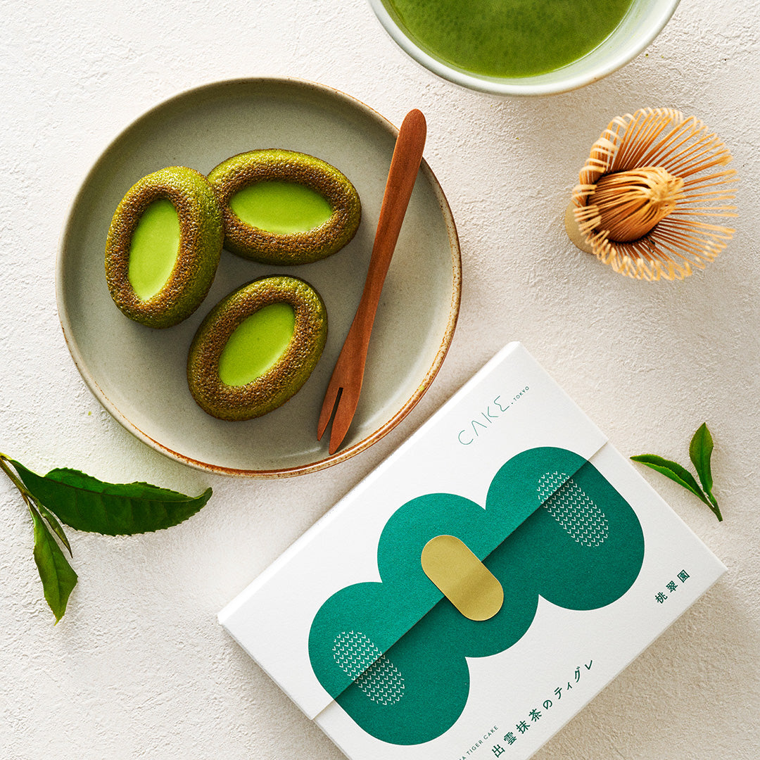 CAKE.TOKYO】島根県産 出雲抹茶のティグレ 3個入 | ベイク オンライン