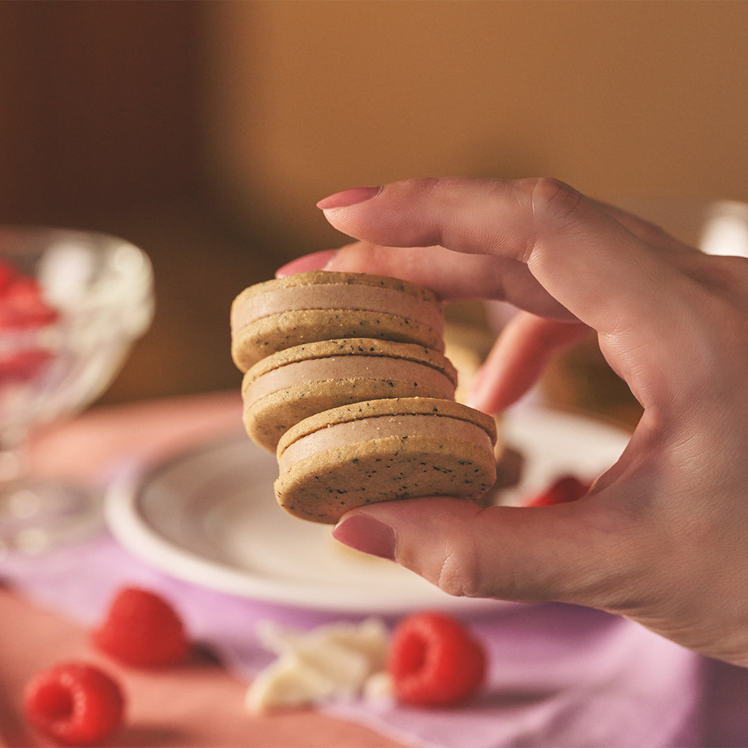 ティーショコラサンド｛アールグレイラズベリー｝4個入