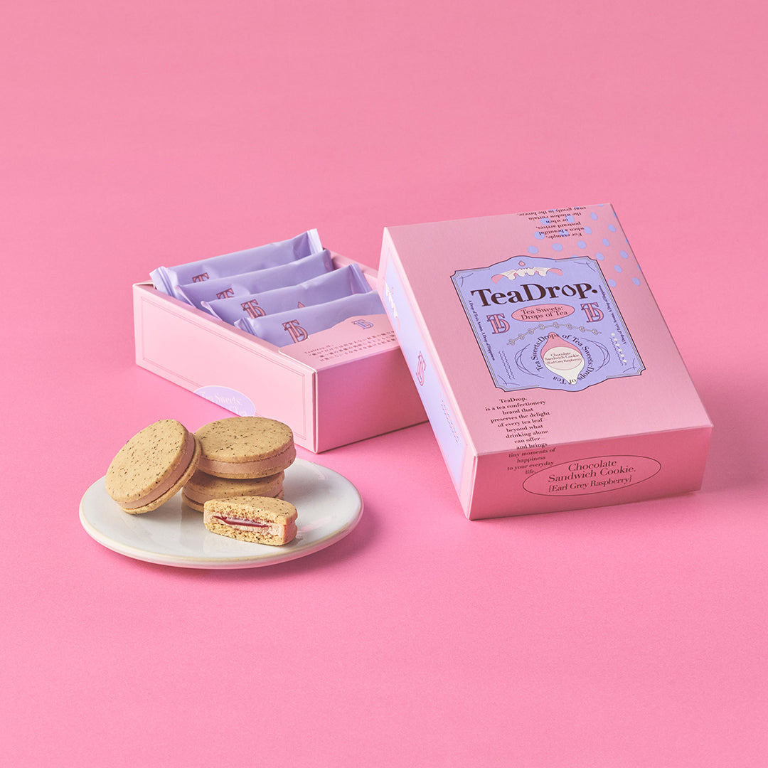 ティーショコラサンド｛アールグレイラズベリー｝4個入