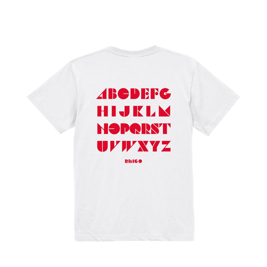 RINGO バックプリントTシャツ
