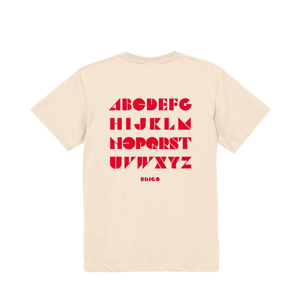 RINGO バックプリントTシャツ