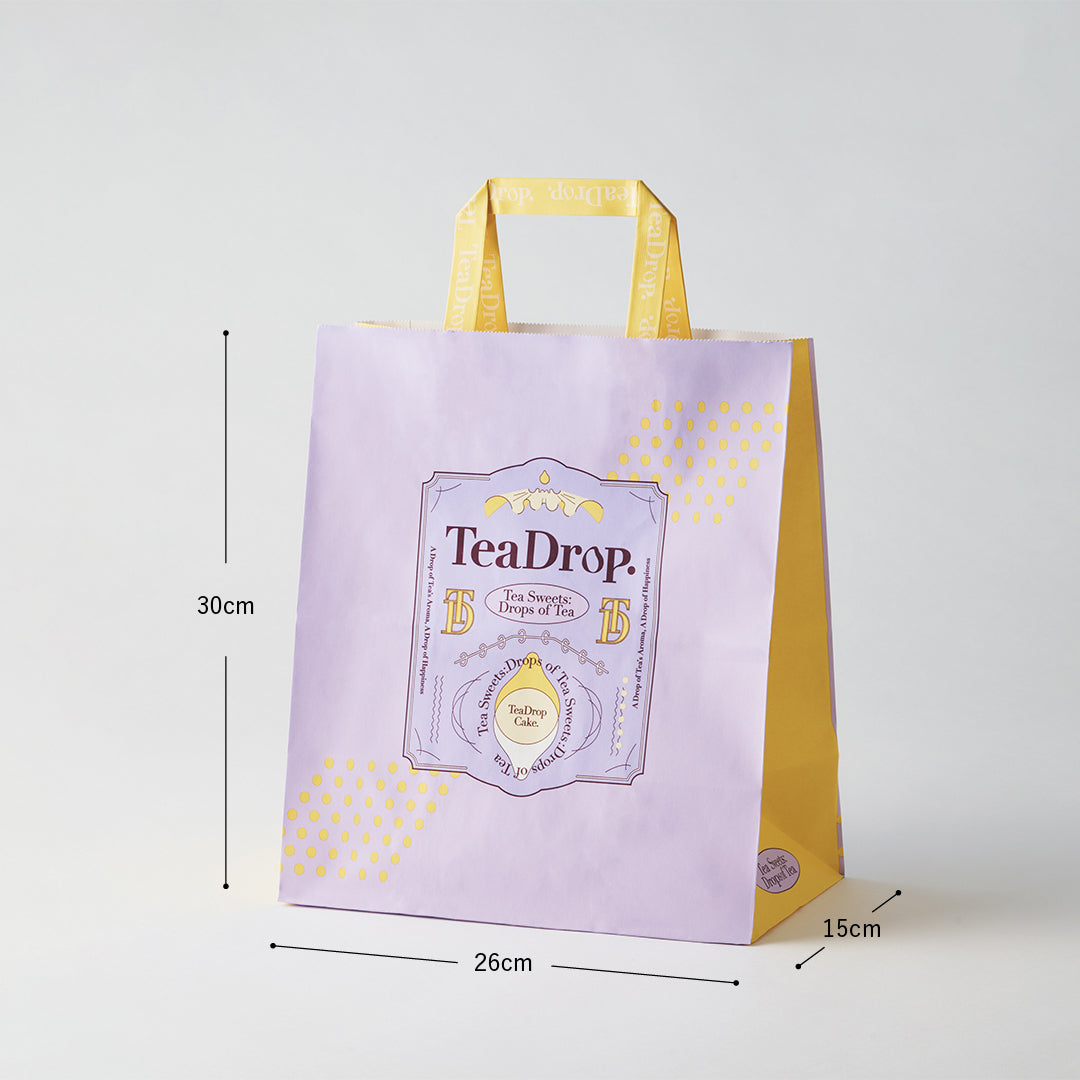 TeaDrop.紙手提げ袋(M)