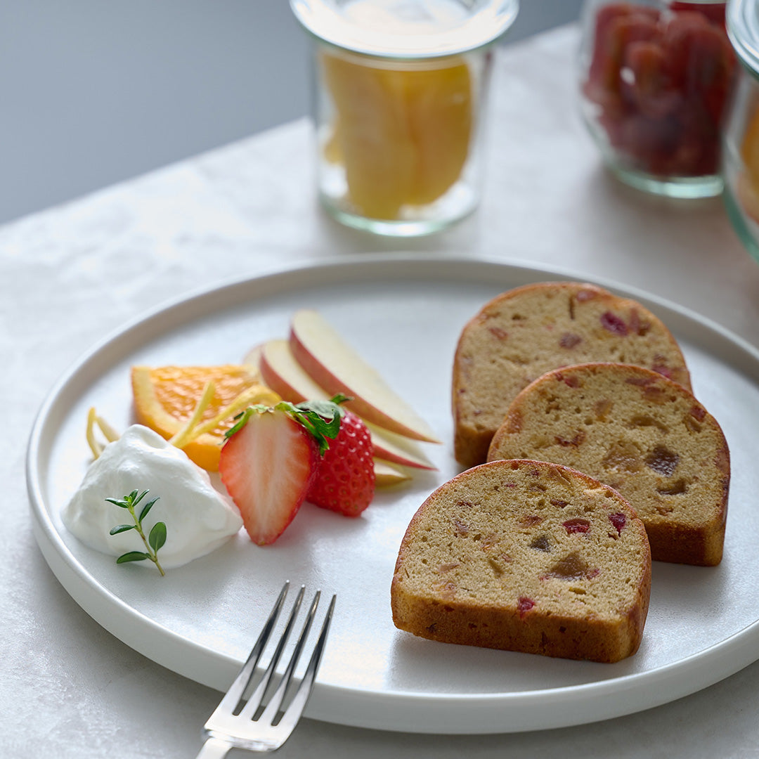 【ホシフルーツ】望月シェフ×ホシフルーツ 7種のフルーツが詰まった「デザートパウンドケーキ」4個