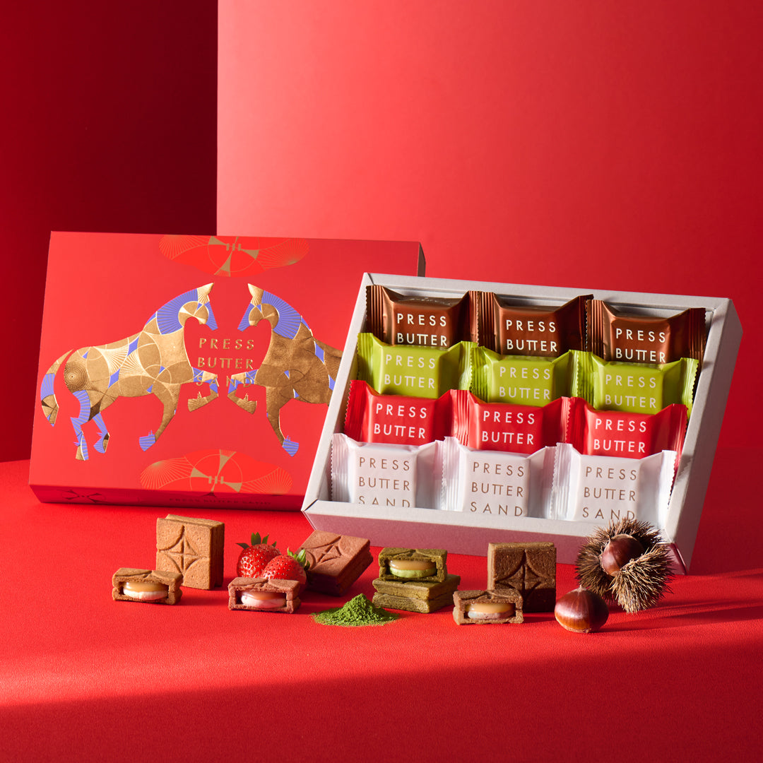 新春・バターサンド4種詰合せ12個入 2026