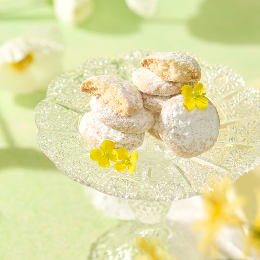 しろいし洋菓子店のクッキー缶～野花のスケッチ～