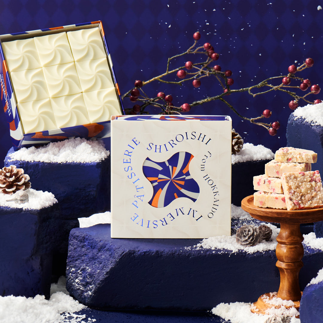 しろいし洋菓子店のショコラクッキー缶～雪降る街のちいさなおはなし～