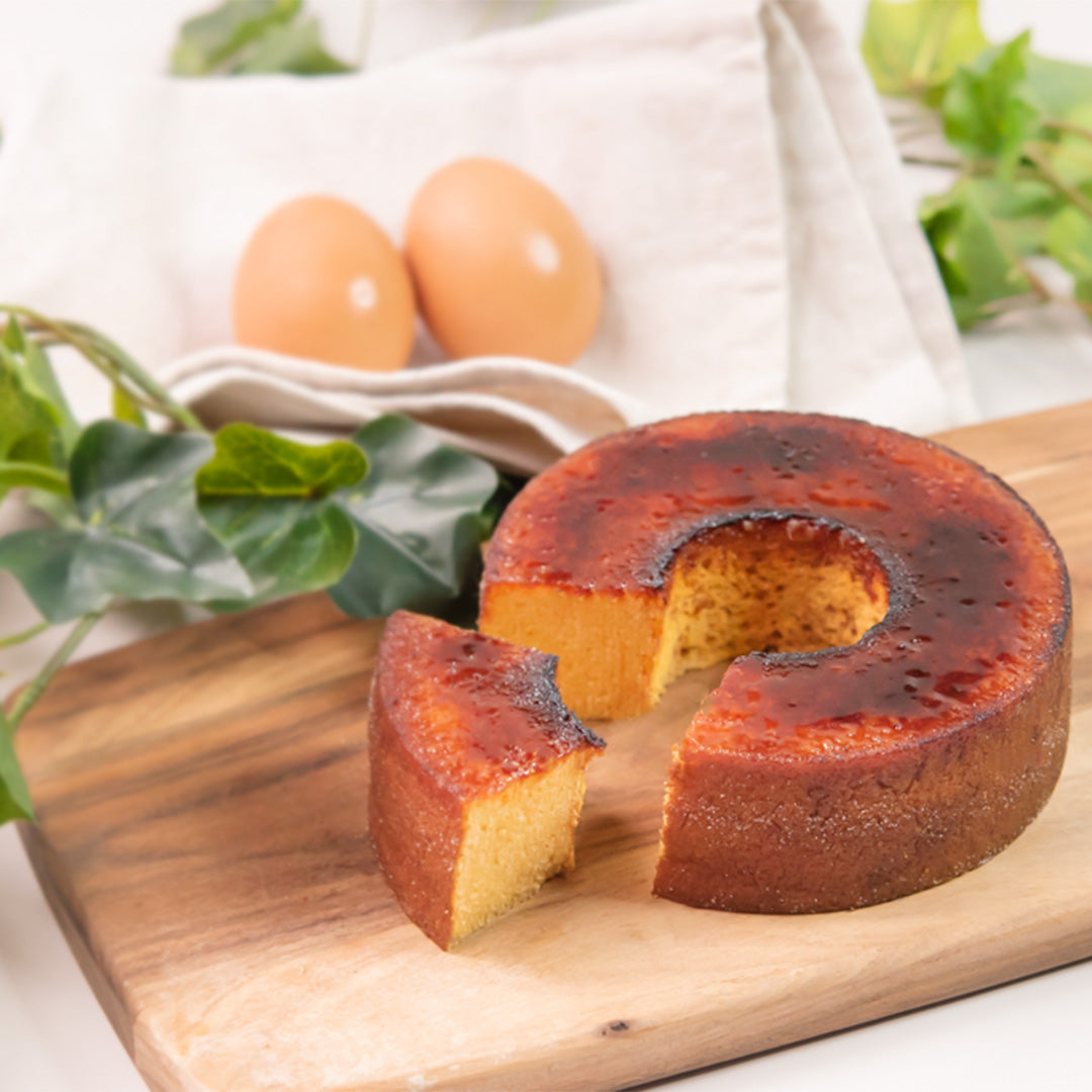 【OVALE】玄米粉ブリュレバウムクーヘン